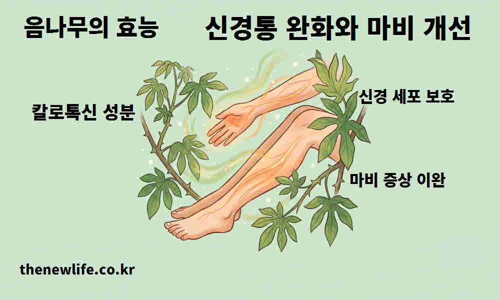 음나무 효능 신경통 완화 마비 개선