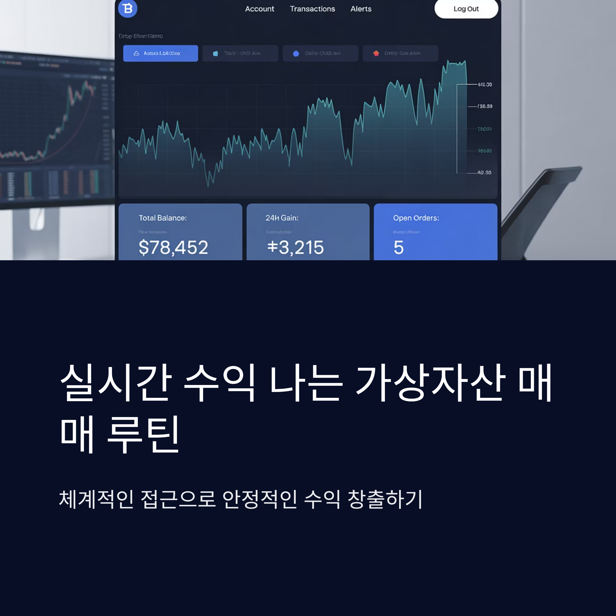 실시간 수익 나는 가상자산 매매 루틴