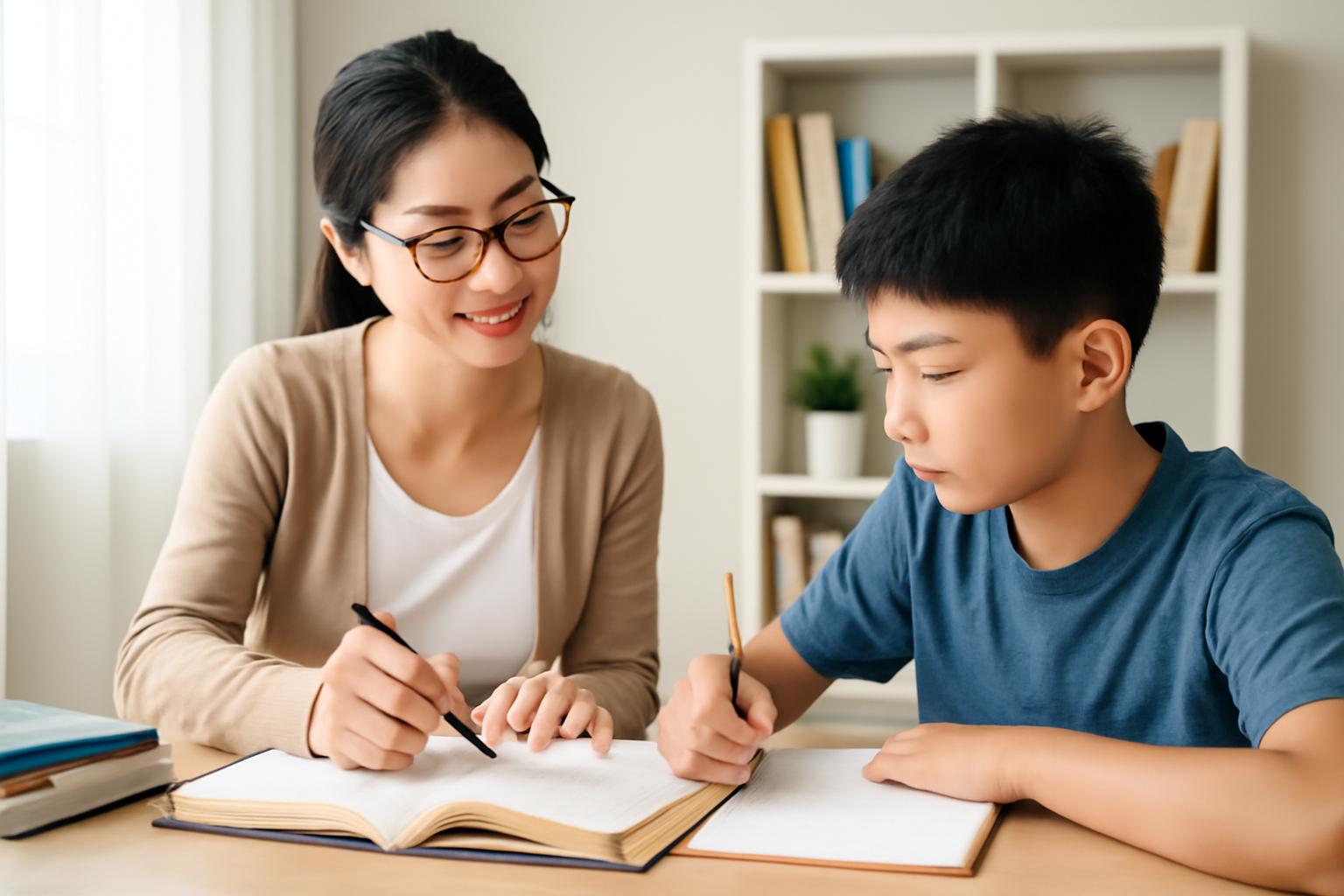 중학생 과외 시간