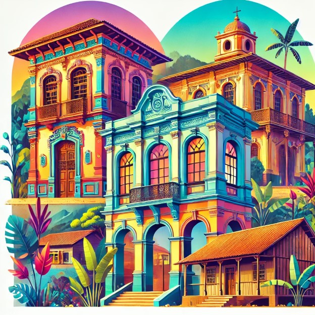 남미 건축 이미지