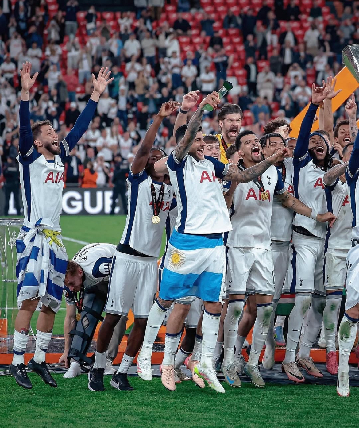 토트넘 손흥민, 유로파리그 첫 우승