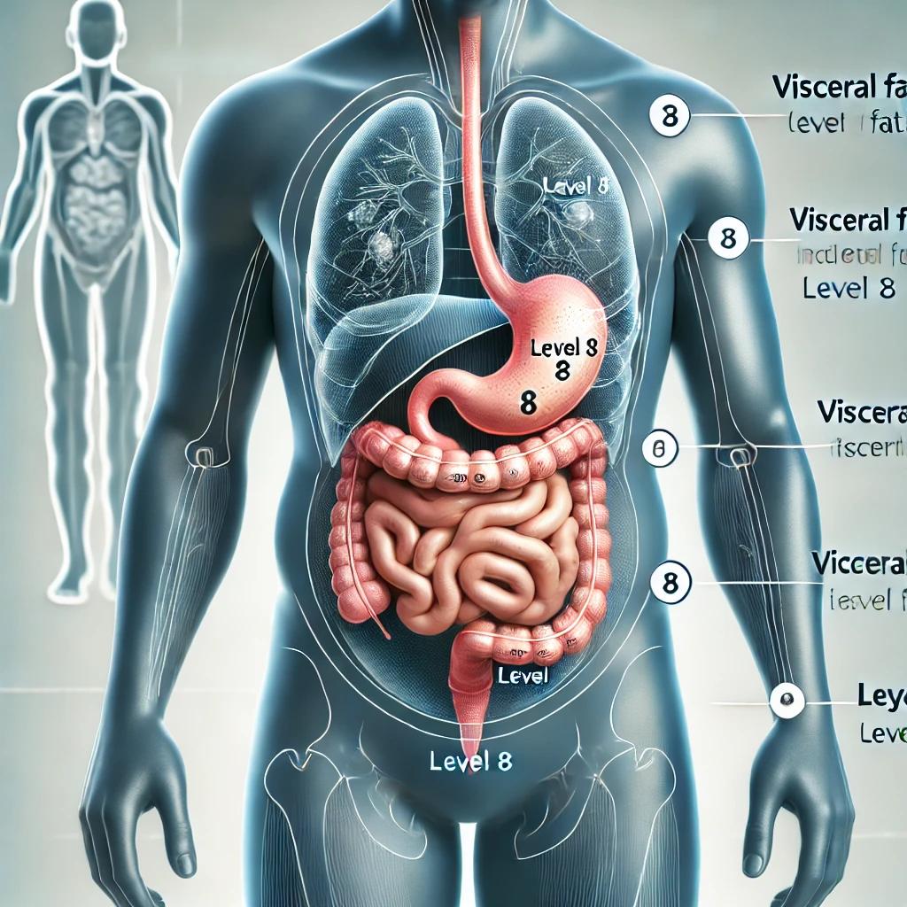 인바디 내장지방 수치 8