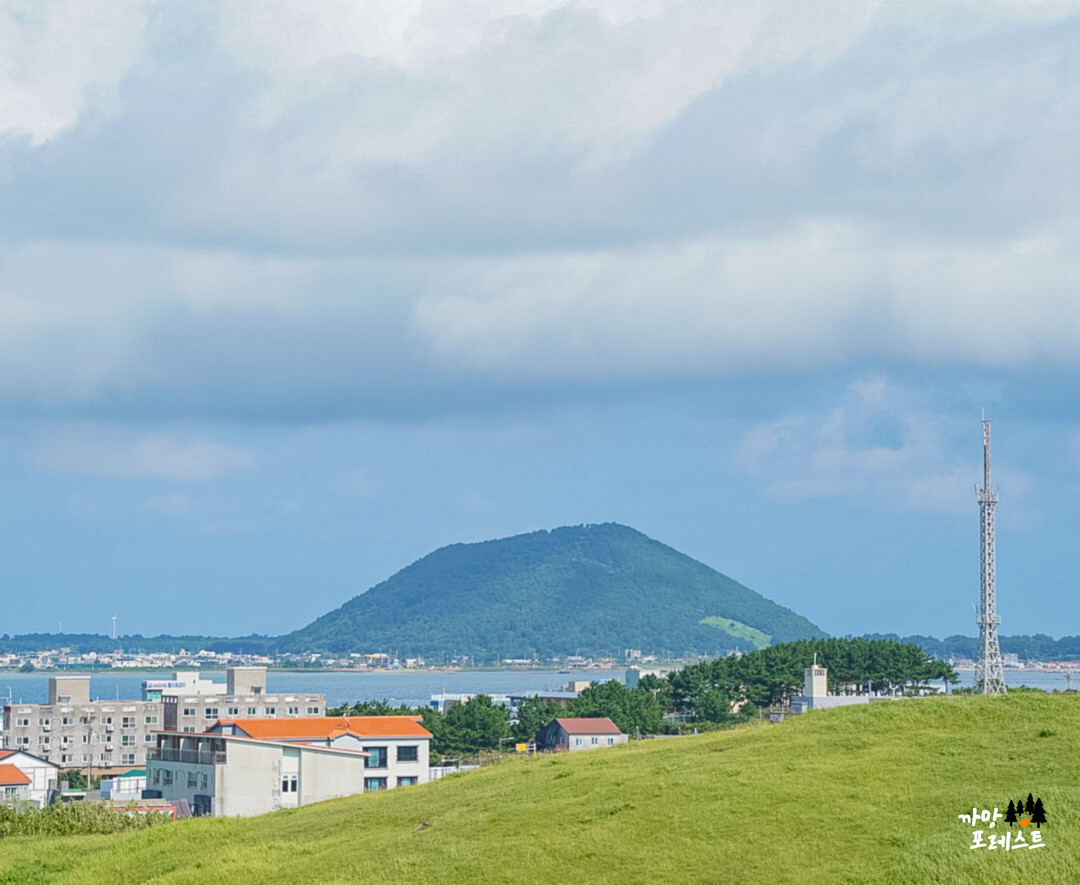 성산일출봉 우뭇개 해안 지미봉