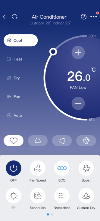 캐리어 에어컨 리모컨 어플