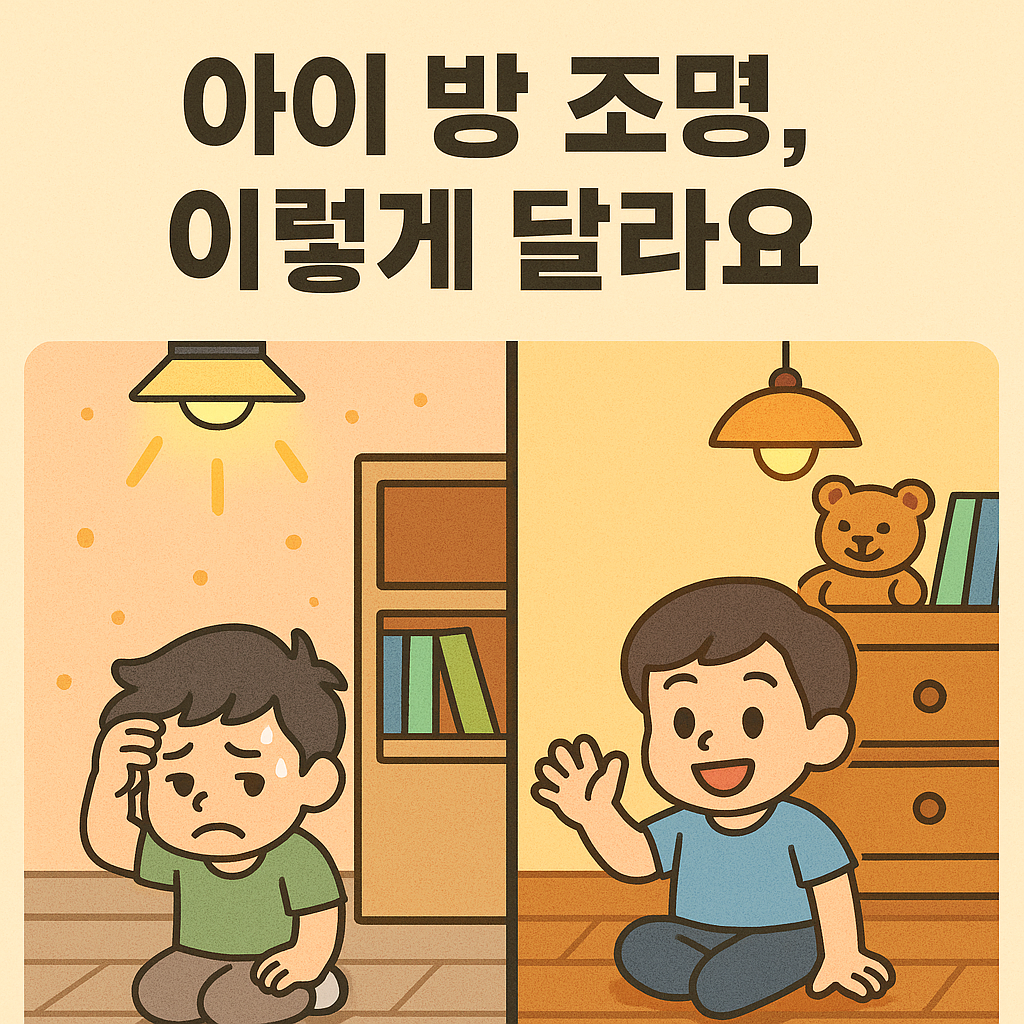 아이 방 셀프 인테리어 시 주의해야 할 소재 4가지