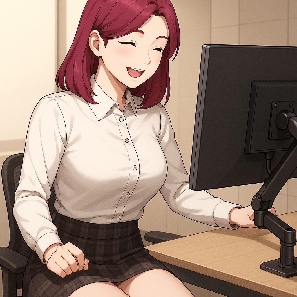 모니터 암