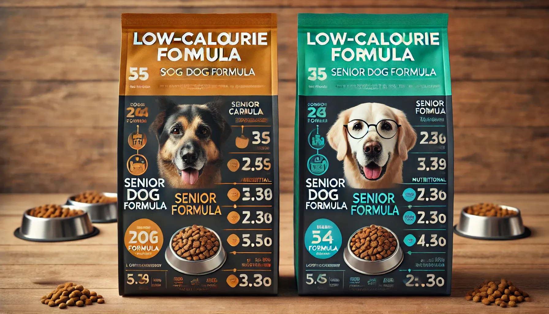 강아지 사료의 영양 성분