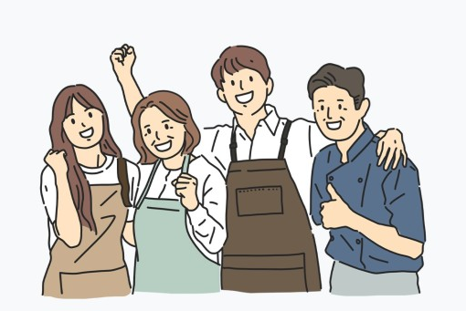 아르바이트 관련 그림