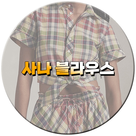 사나의 냉터뷰 12회 사나 블라우스