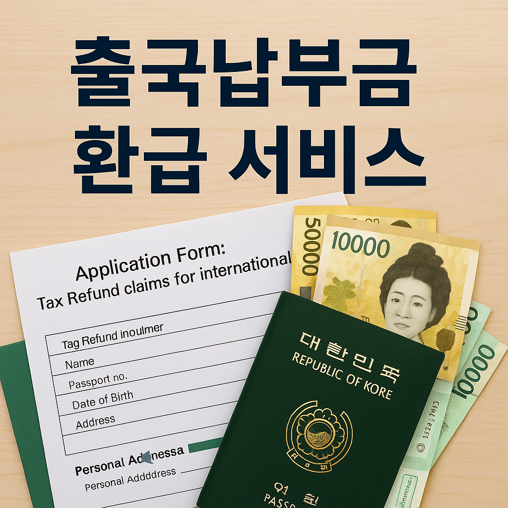 출국납부금 환급 서비스로 알뜰 여행 준비하기 ✈️