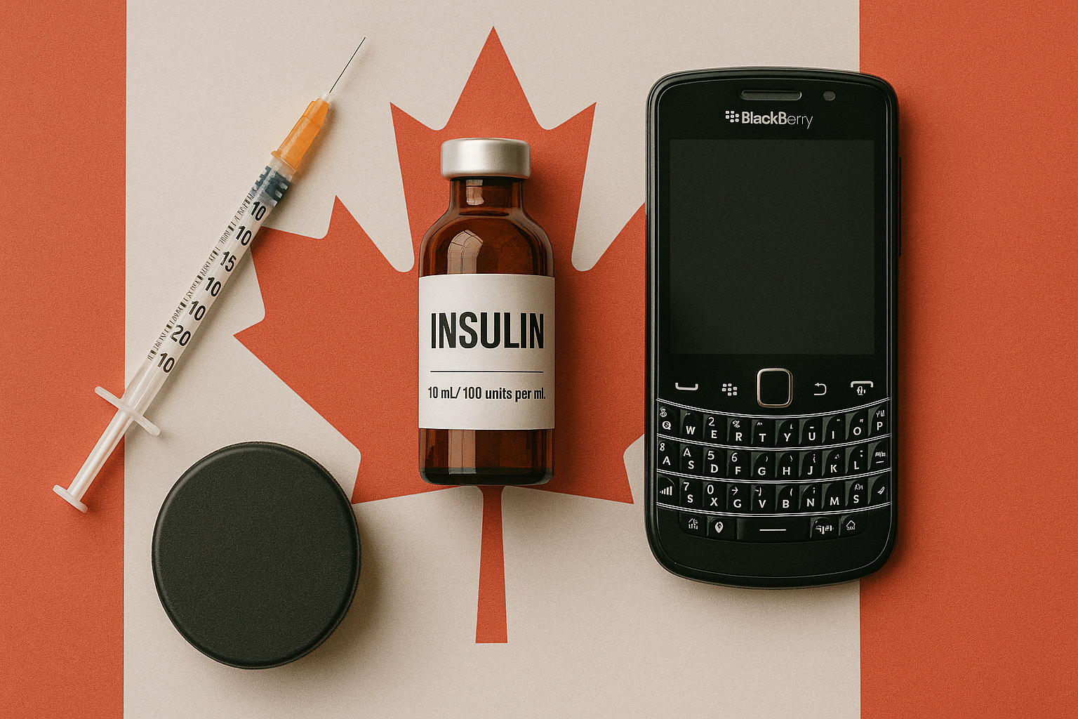 캐나다의 발명품인 인슐린과 블랙베리 폰