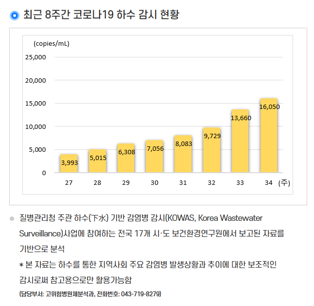코로나 재유행 현황