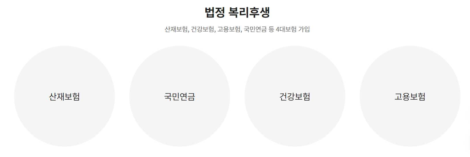 복리후생