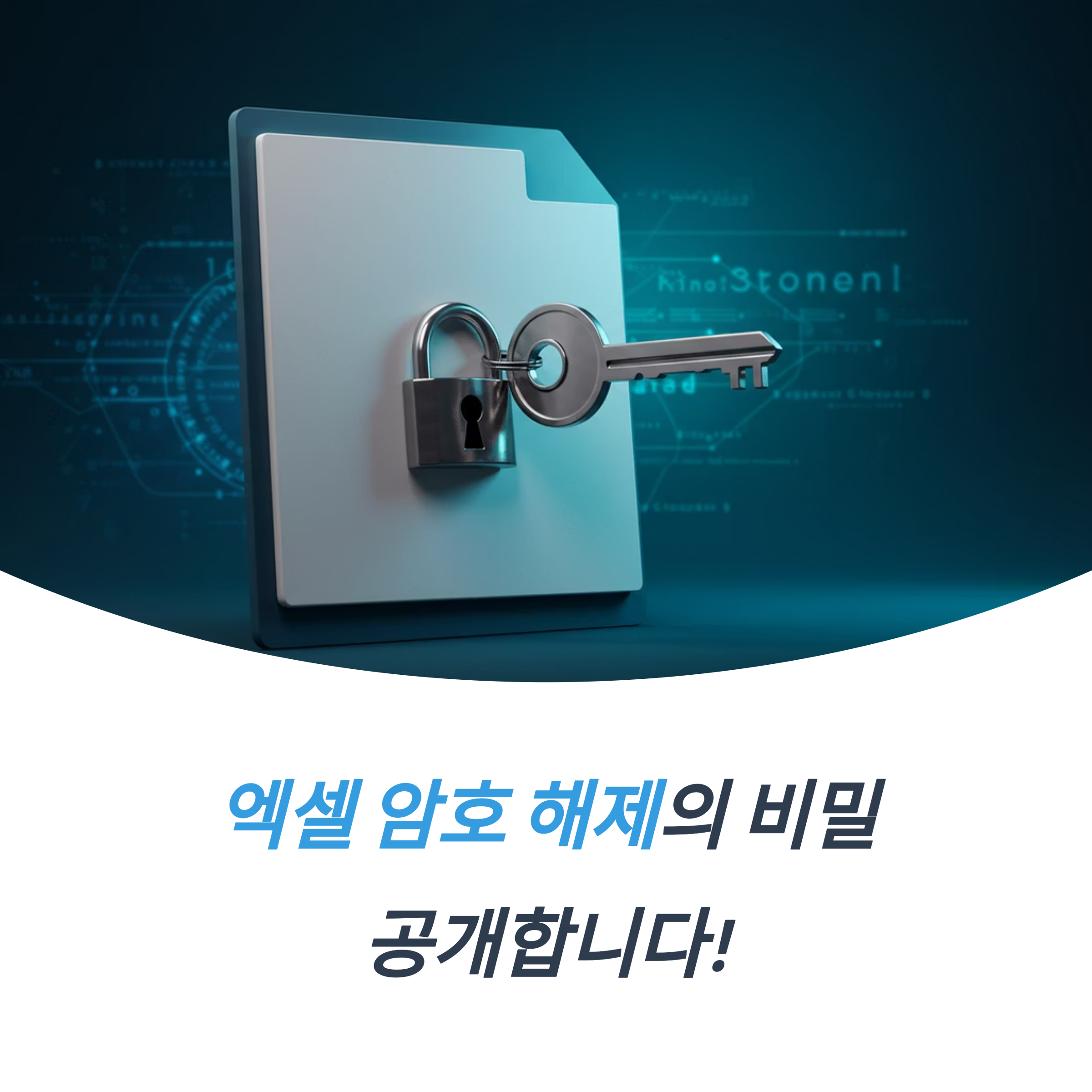 엑셀 암호 해제 방법 VBA 코드 프로그램 활용법 2025