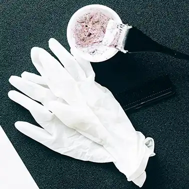 셀프 새치염색 헤어라인&amp;#44; 구렛나룻