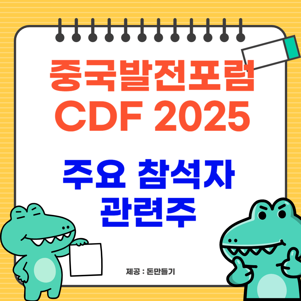 중국발전포럼 참석자, 관련주