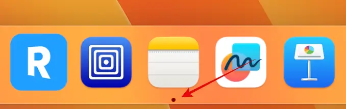 백그라운드에서 실행 중인 표시
