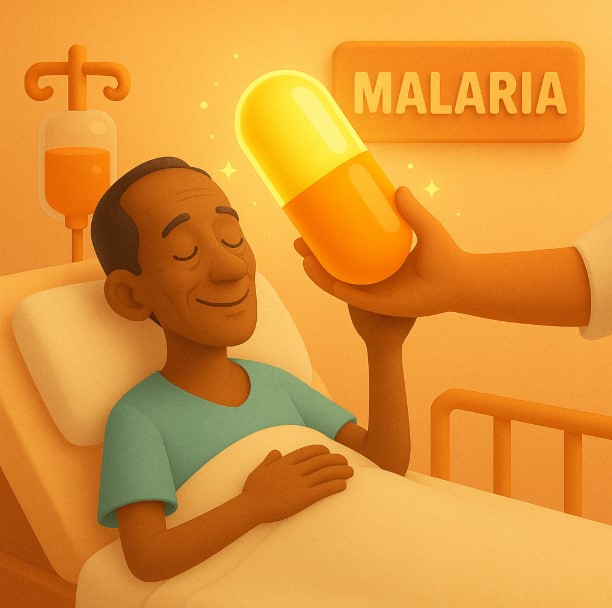 비타민과 말라리아 치료제 관련 사진