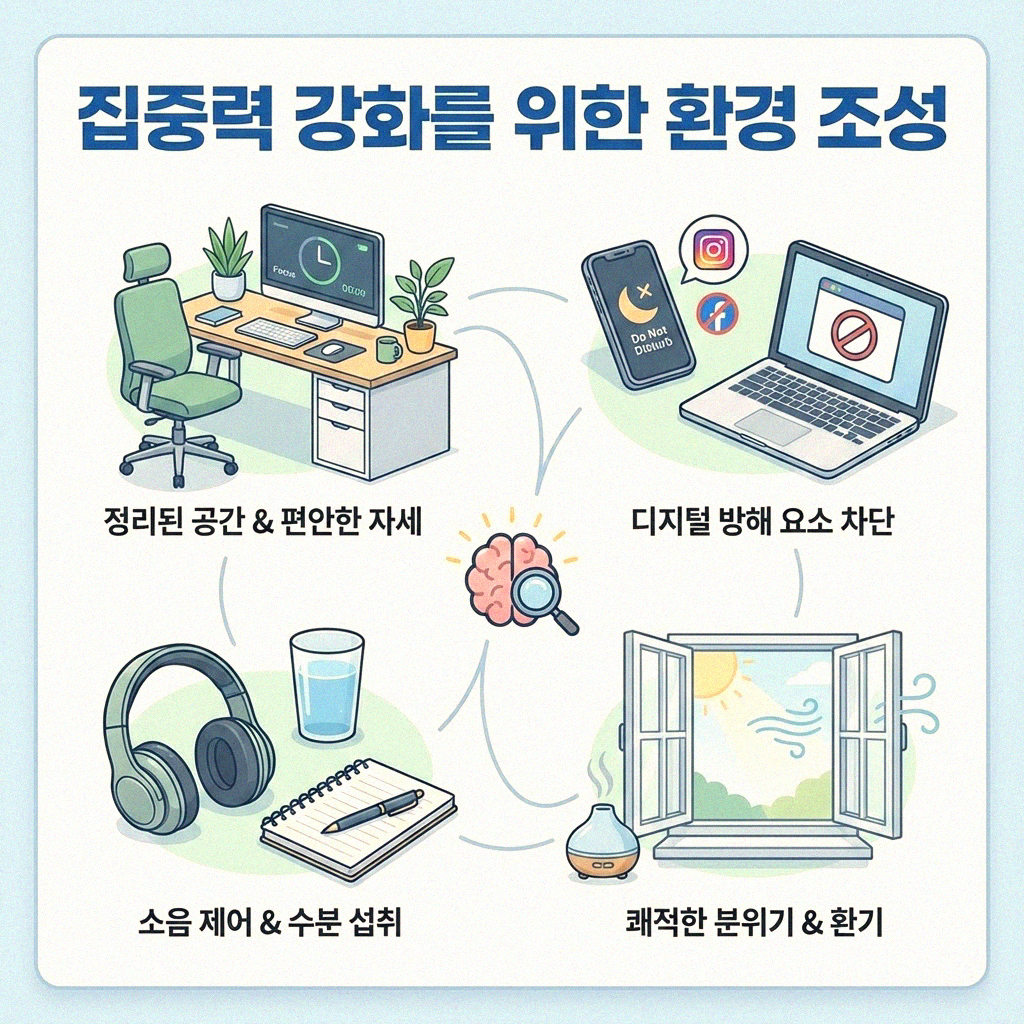 집중력, 이제 어렵지 않아요 잃어버린 집중력 되찾는 비결