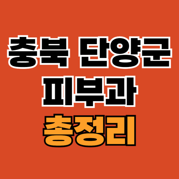 충북-단양군-피부과-추천