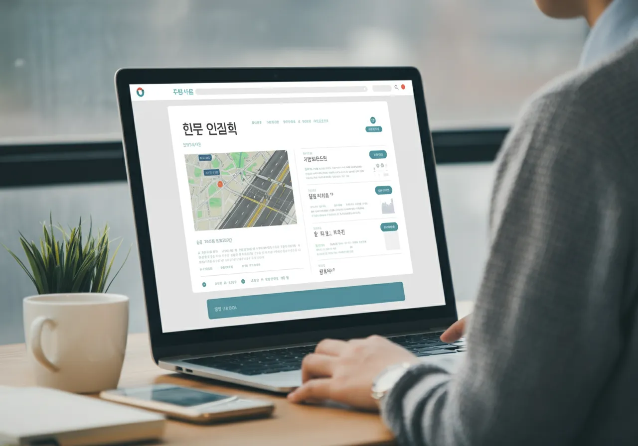 서울특별시 교통정보 홈페이지 방문