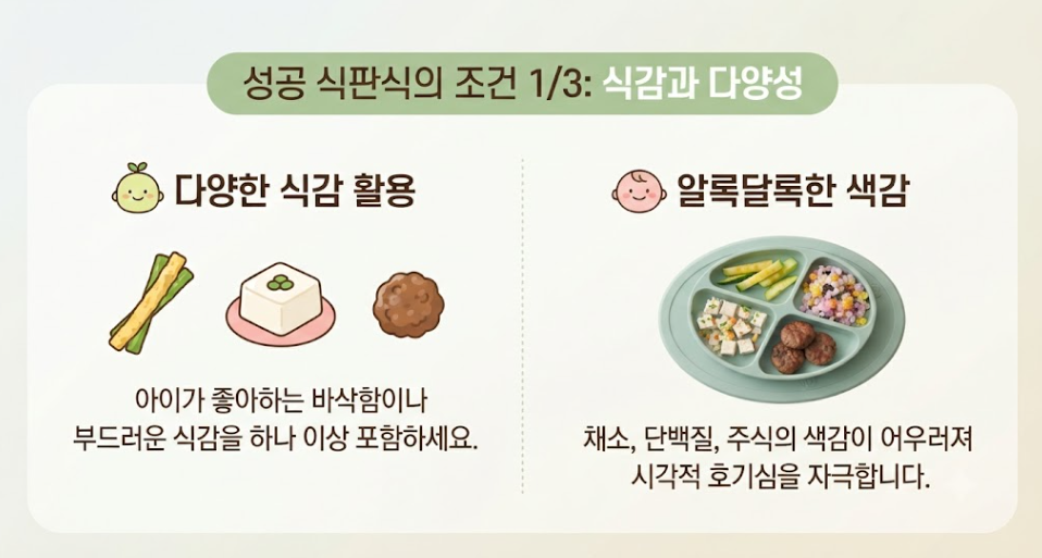유아 식판식 메뉴