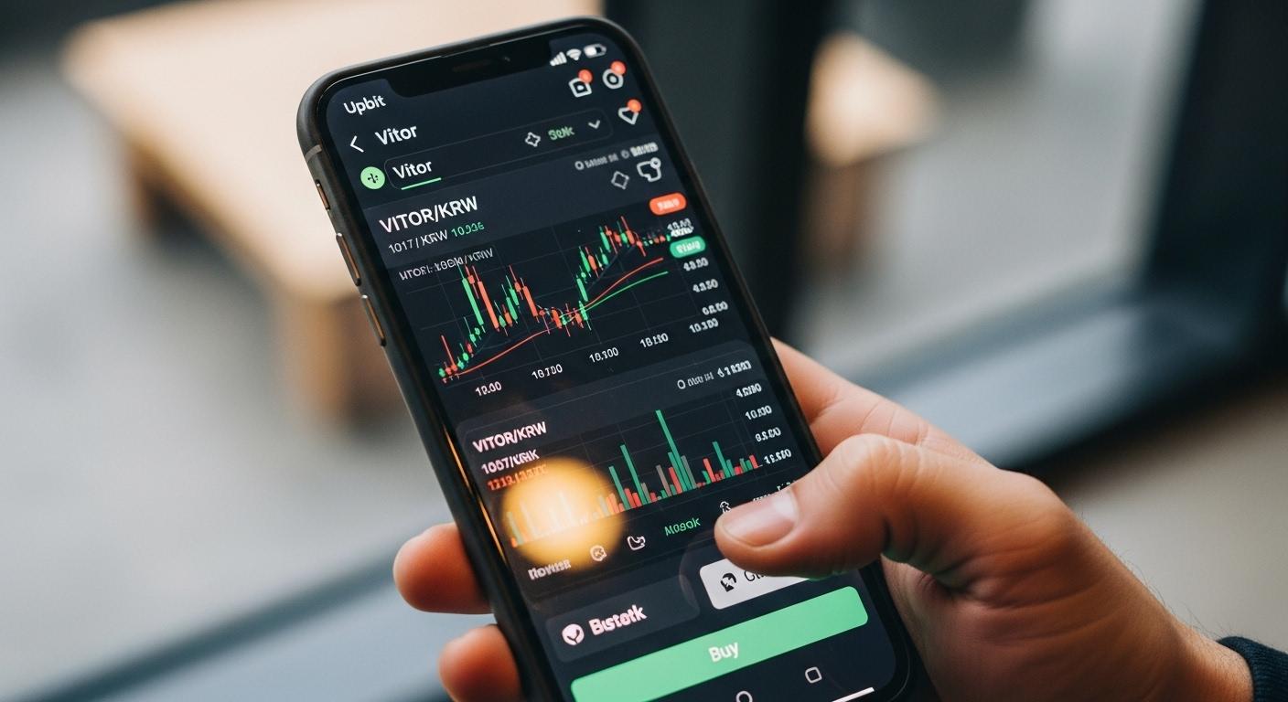 업비트 비토르 토큰