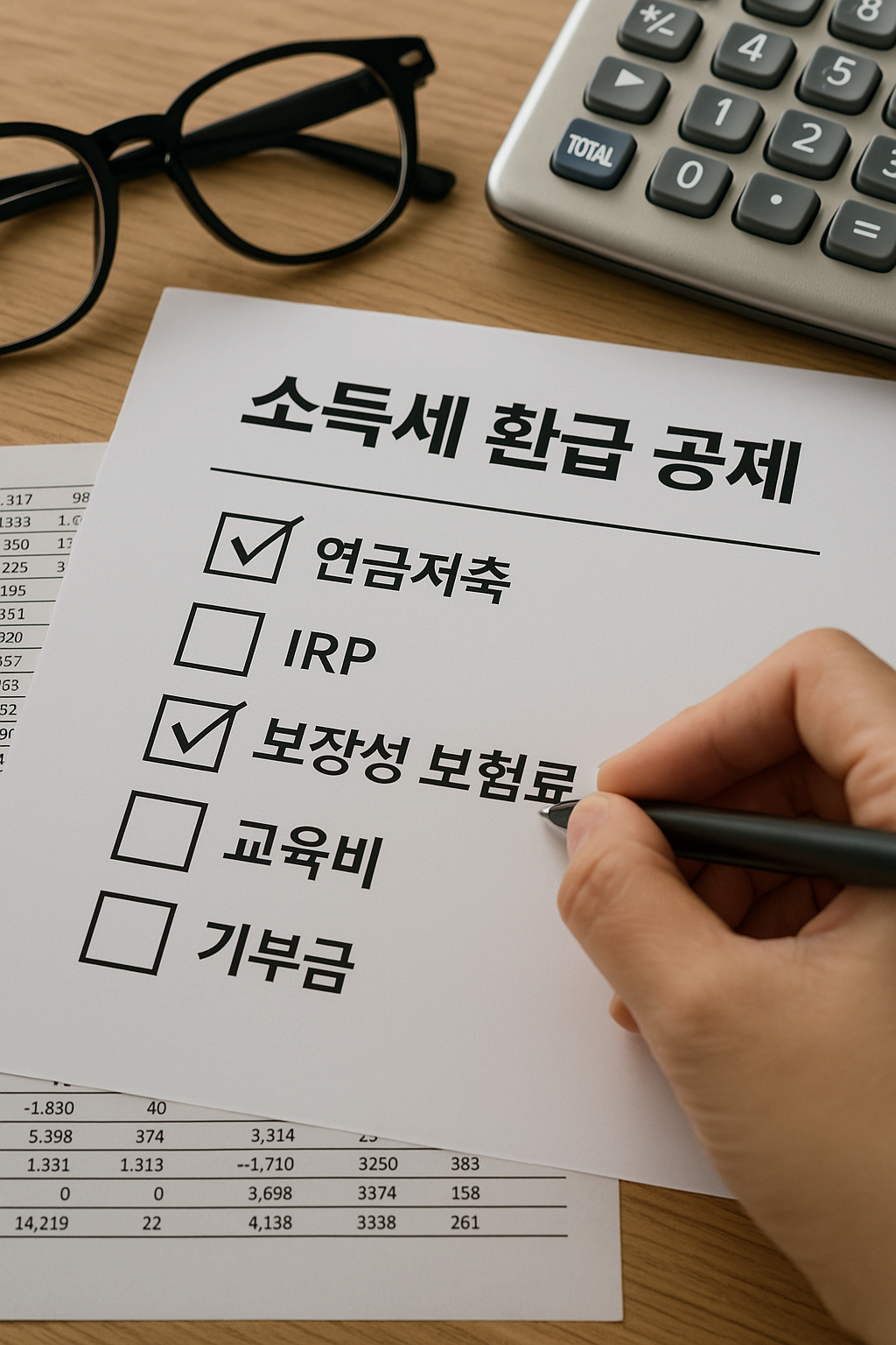 소득세 환급 공제