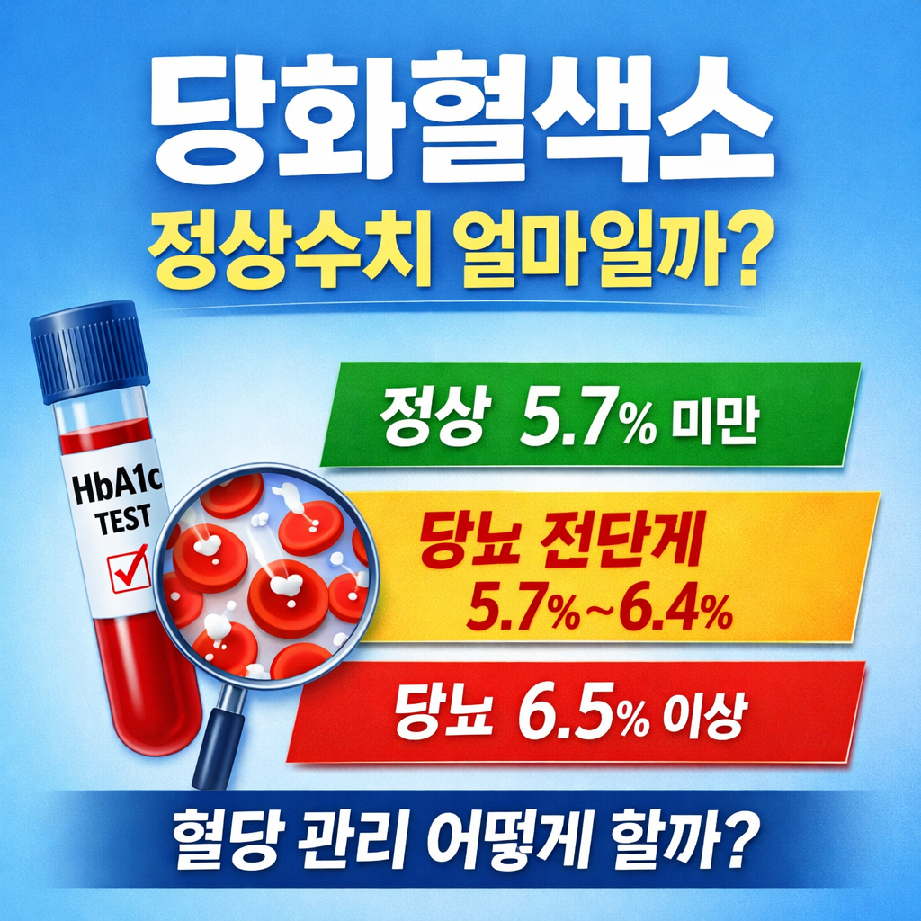 당화혈색소 정상수치