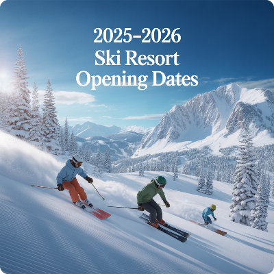 2025~2026 전국 스키장 개장일 이미지
