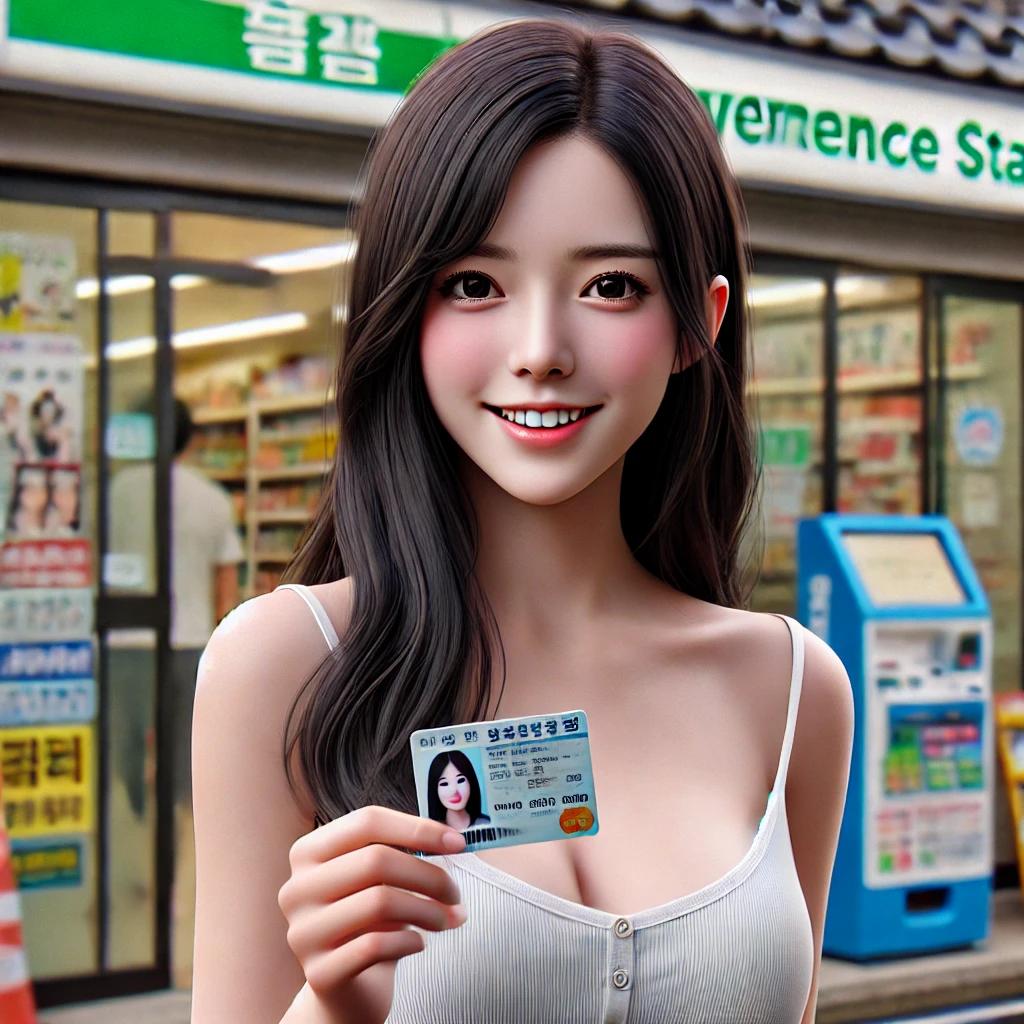 편의점 교통카드 구매