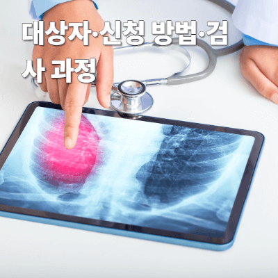 폐암 국가검진 안내 (2025)｜대상자&middot;신청 방법&middot;검사 과정