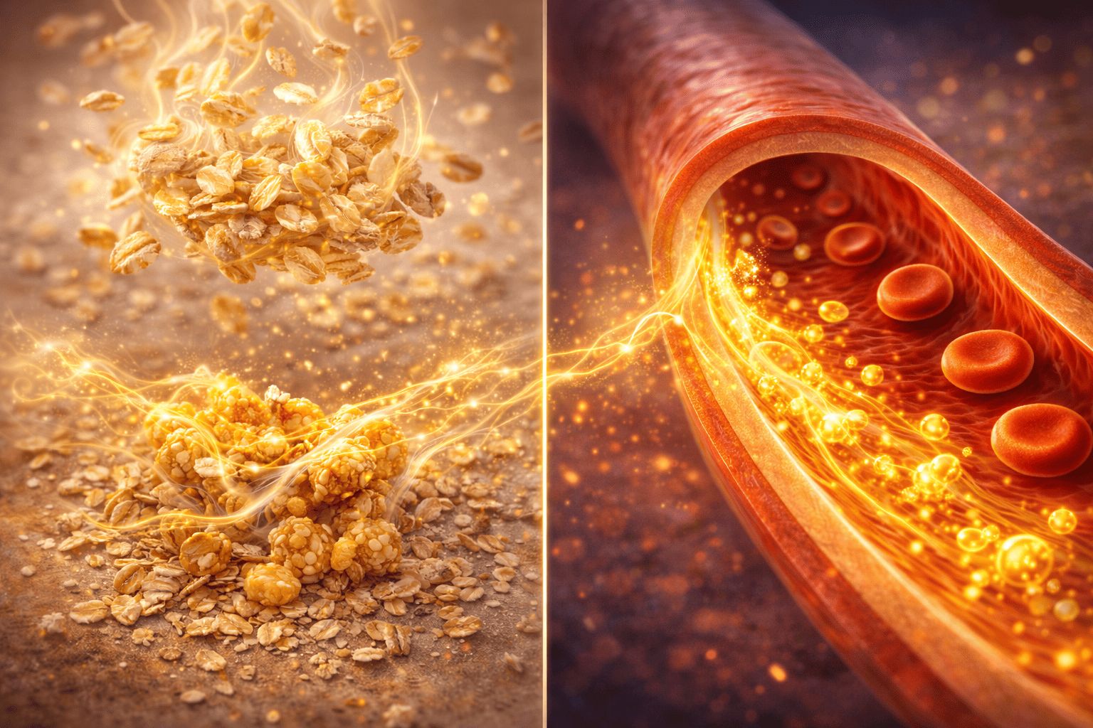 귀리의 식이섬유와 콜레스테롤 감소 효과