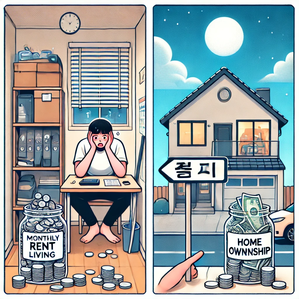 월세살이vs집 마련
