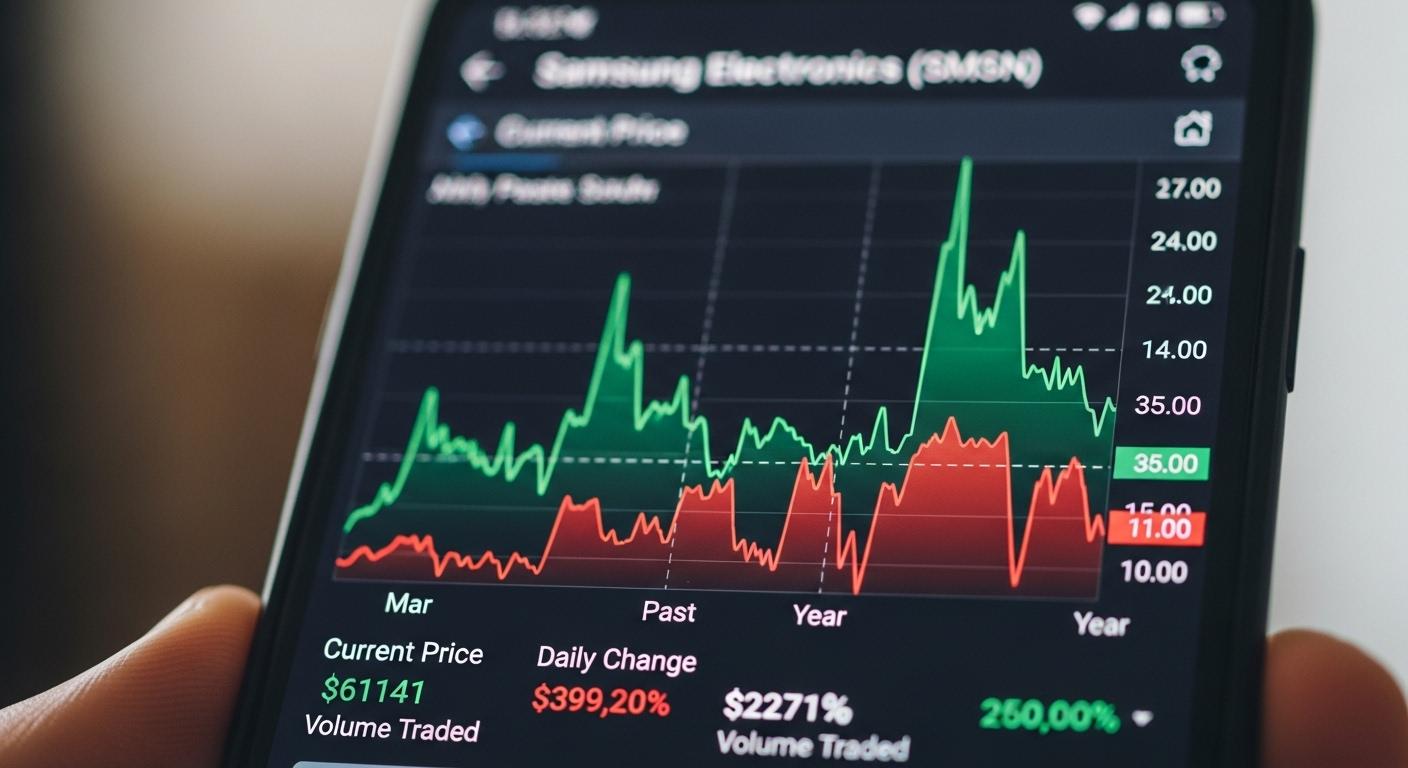 삼성전자 주가 변화