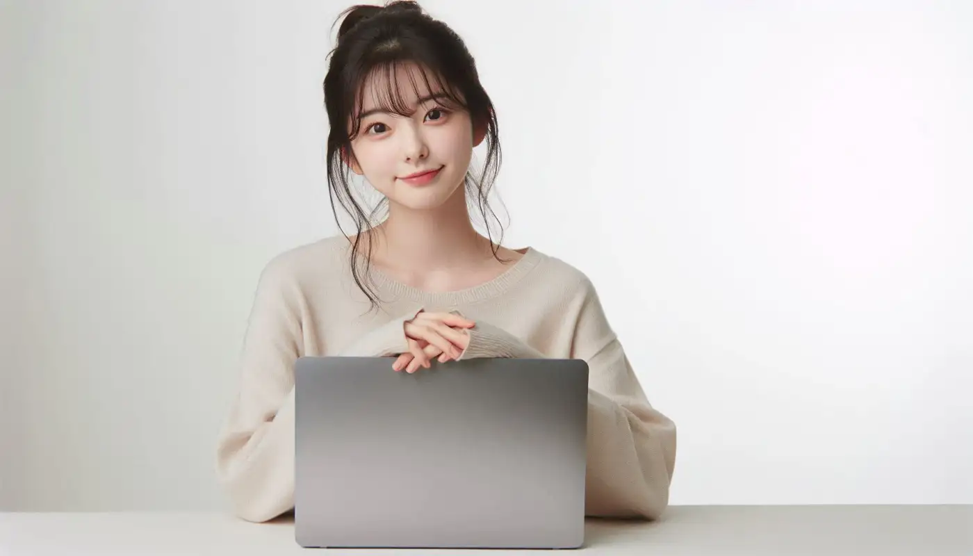 챗gpt-사주-질문-프롬프트-사용법을-알아보는-여성의-모습