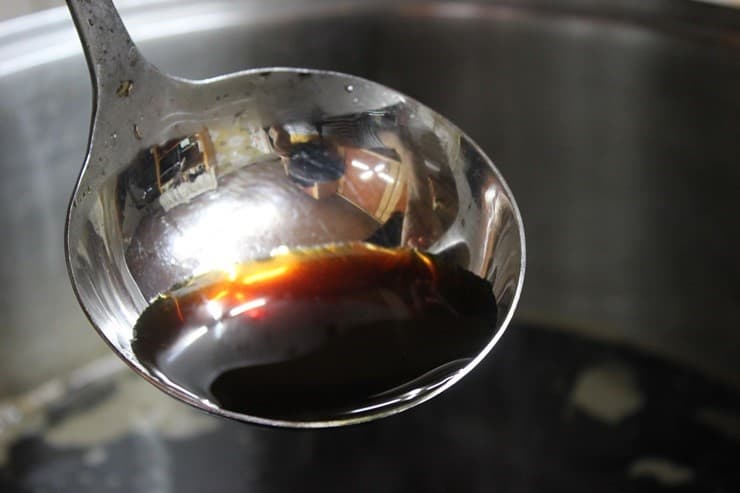 가지장아찌간장소스