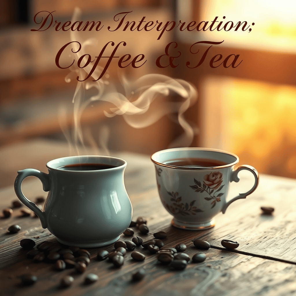 커피와 차 마시는 꿈 해몽