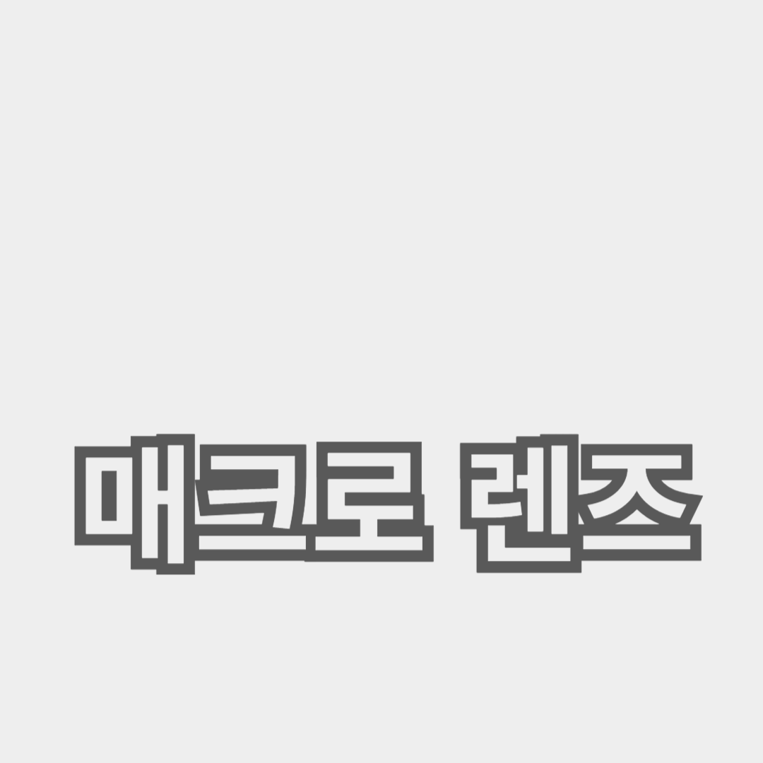 세밀한 디테일을 위한 매크로 렌즈 선택과 촬영 팁