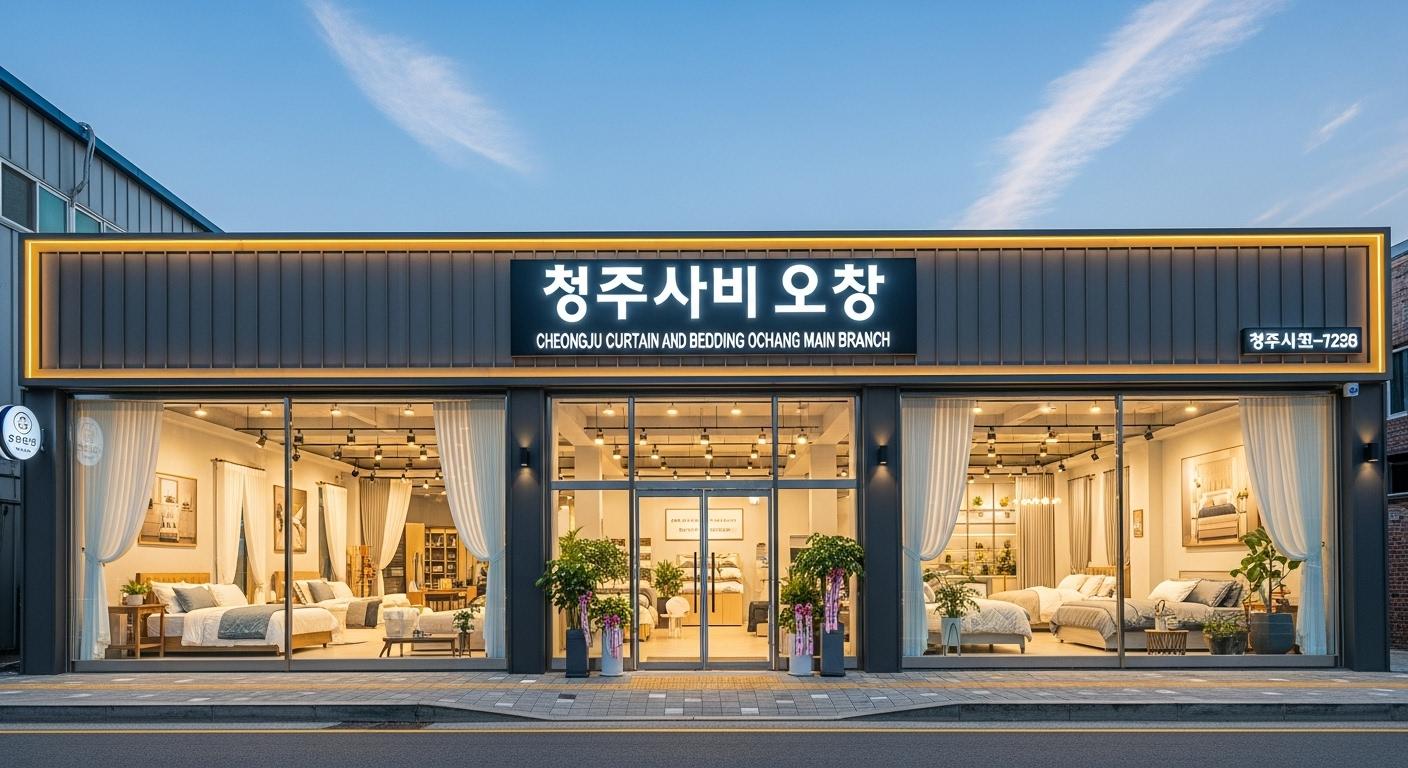 청주 커텐과이불 오창본점