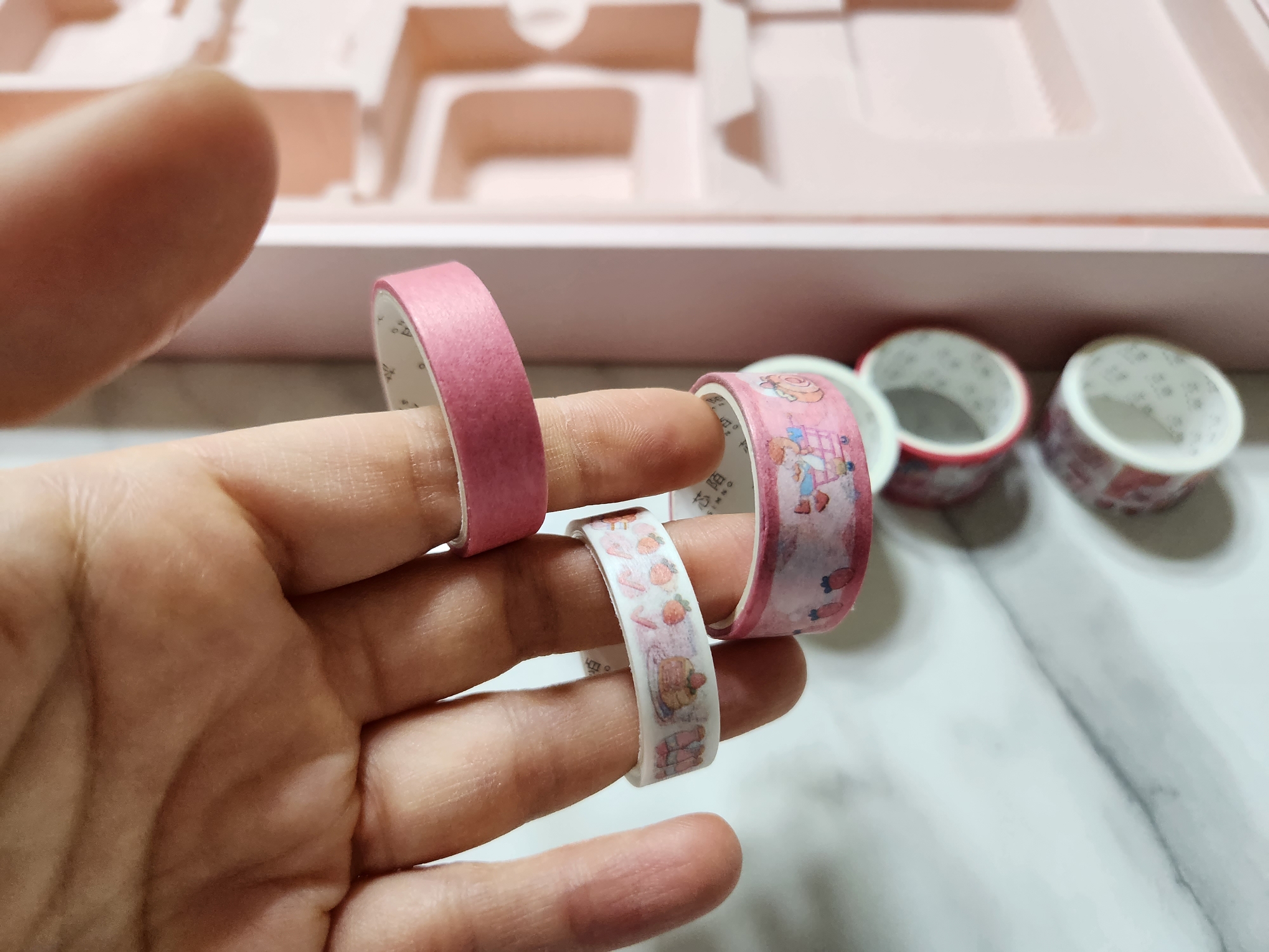 다이어리 꾸미기 세트 초등여아 선물 너무 좋아해요