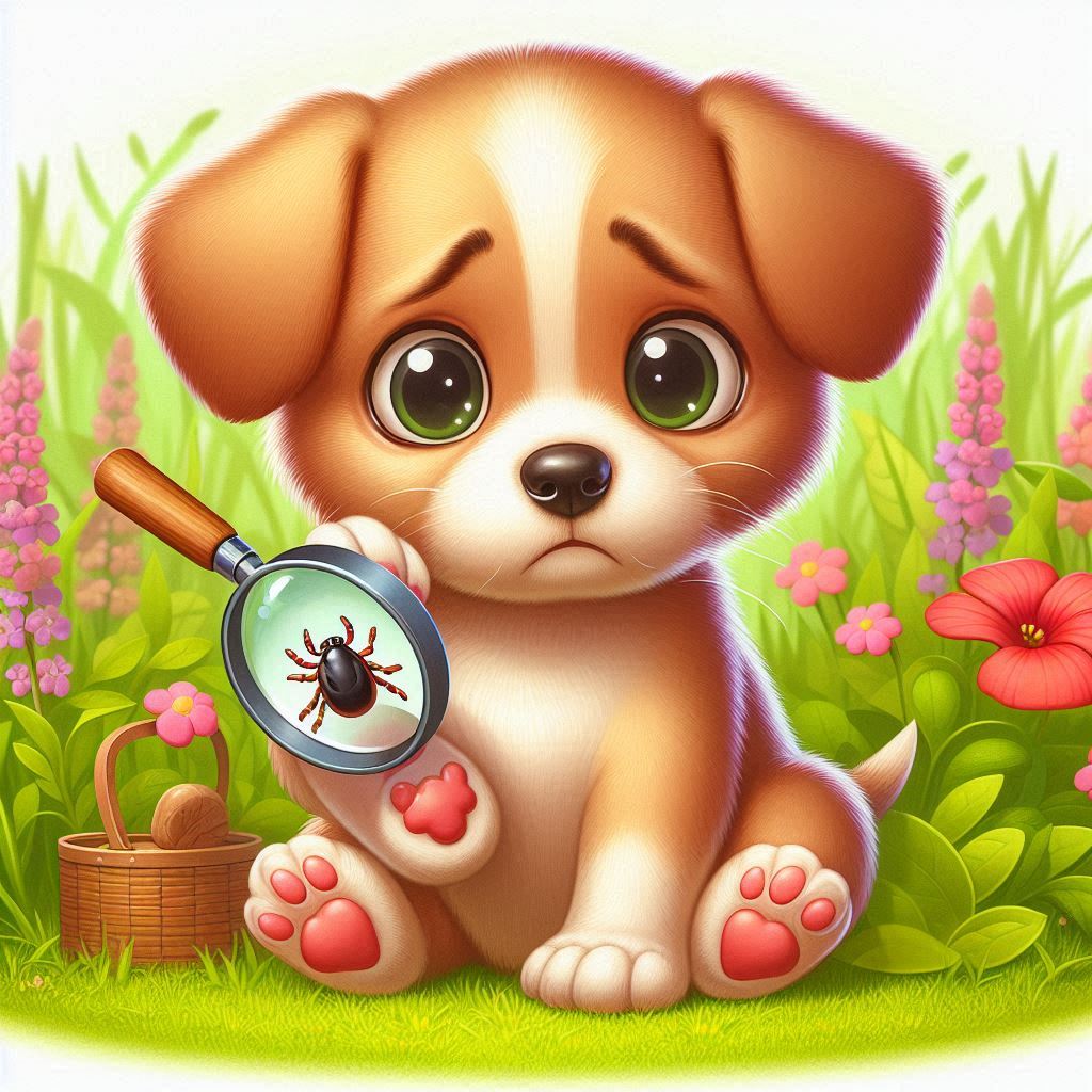 강아지 진드기10