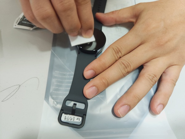 갤럭시워치6 보호케이스 풀커버 강화유리 하드 케이스 사용 후기