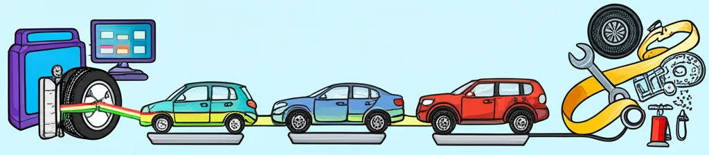 정비소별 휠 얼라인먼트 가격표 해부 ..