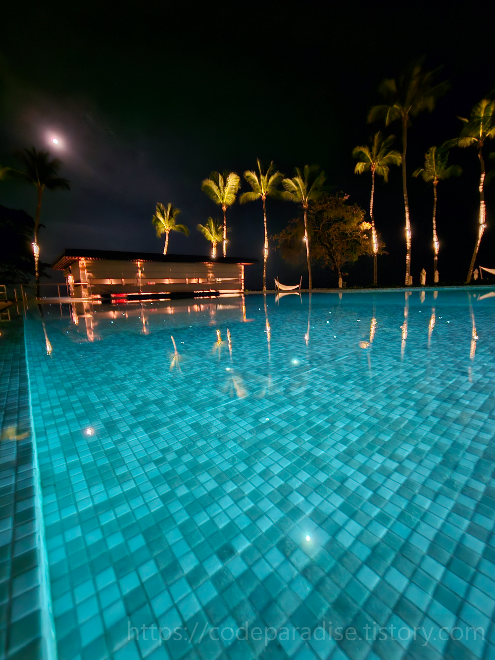 호텔 야경 사진