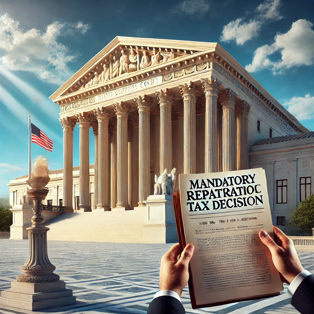 미국 연방 대법원, '의무 송환세' 합헌 결정! 글로벌 기업 과세의 미래 방향은