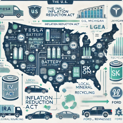 미국 배터리 산업의 재편과 IRA의 핵심 영향