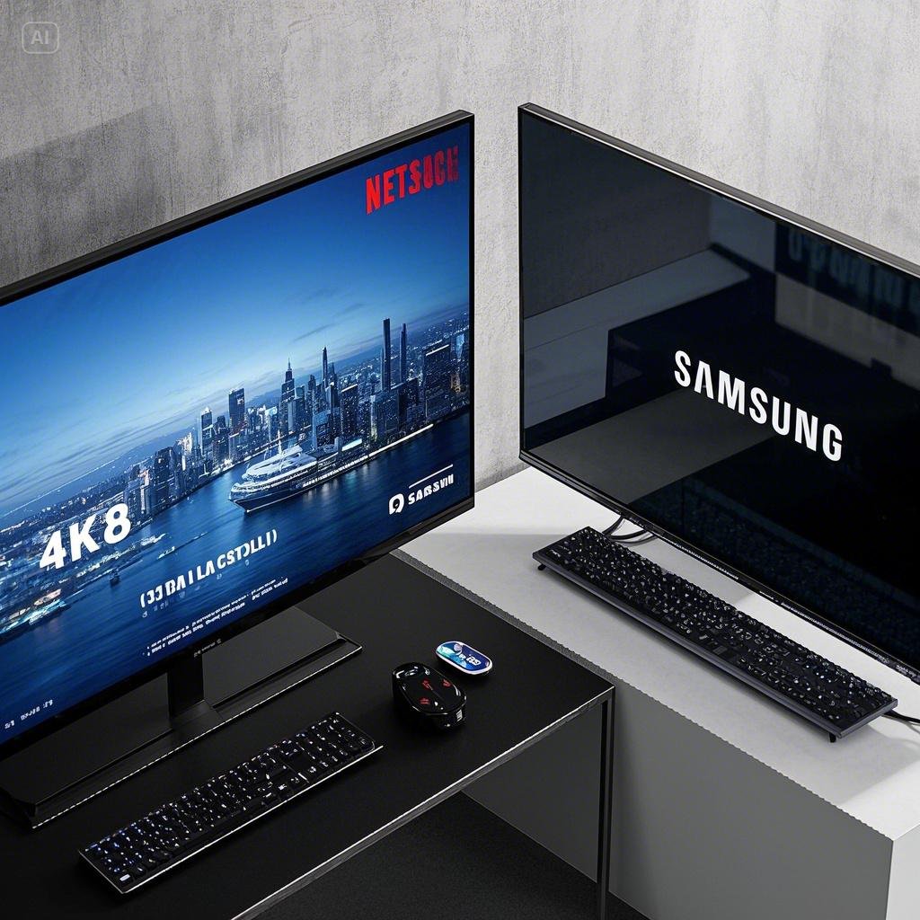 삼성 QLED, 4K TV, 8K TV, 해상도 비교, 스마트 TV, TV 추천, 가성비 TV, 게임용 TV, 넷플릭스, HDR