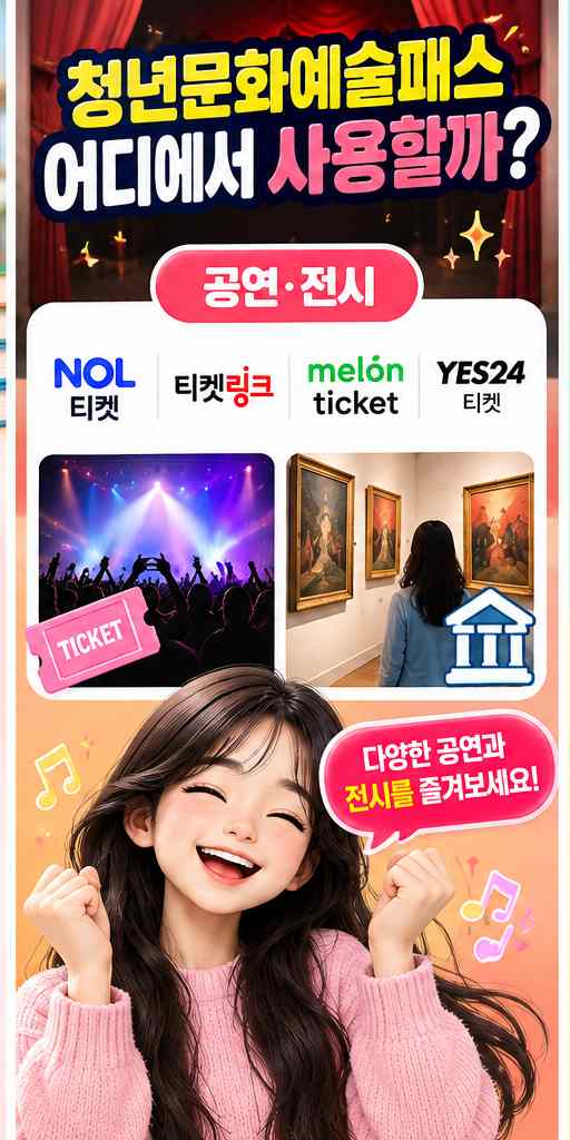 2026 청년문화예술패스 신청방법&amp;#44; 최대 20만원 받고 책도 산다
