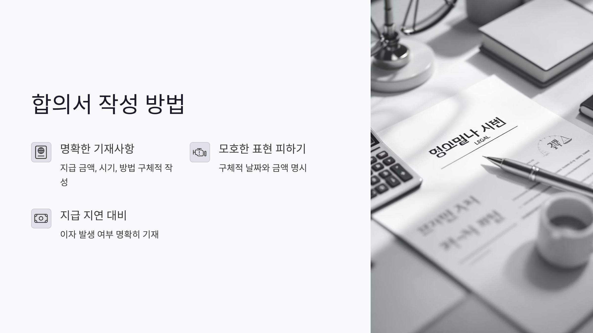 해고수당 합의서 작성 방법: 퇴직소송 없이 해결하는 첫걸음